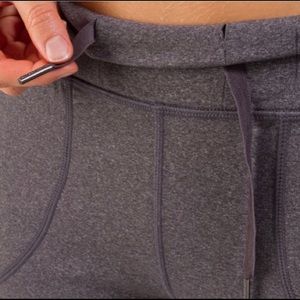 Lululemon Still Wide Leg Athletic Gray Pants 8